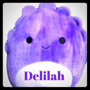 Squishmallow Delilah dinosaur